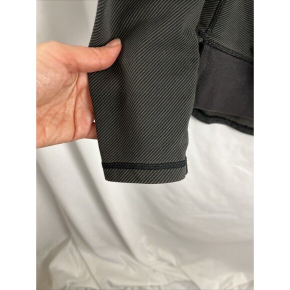 Lululemon After Asan Striped Pullover Womens Size 12 Kangaroo Pockets Cozy - Picture 6 of 11